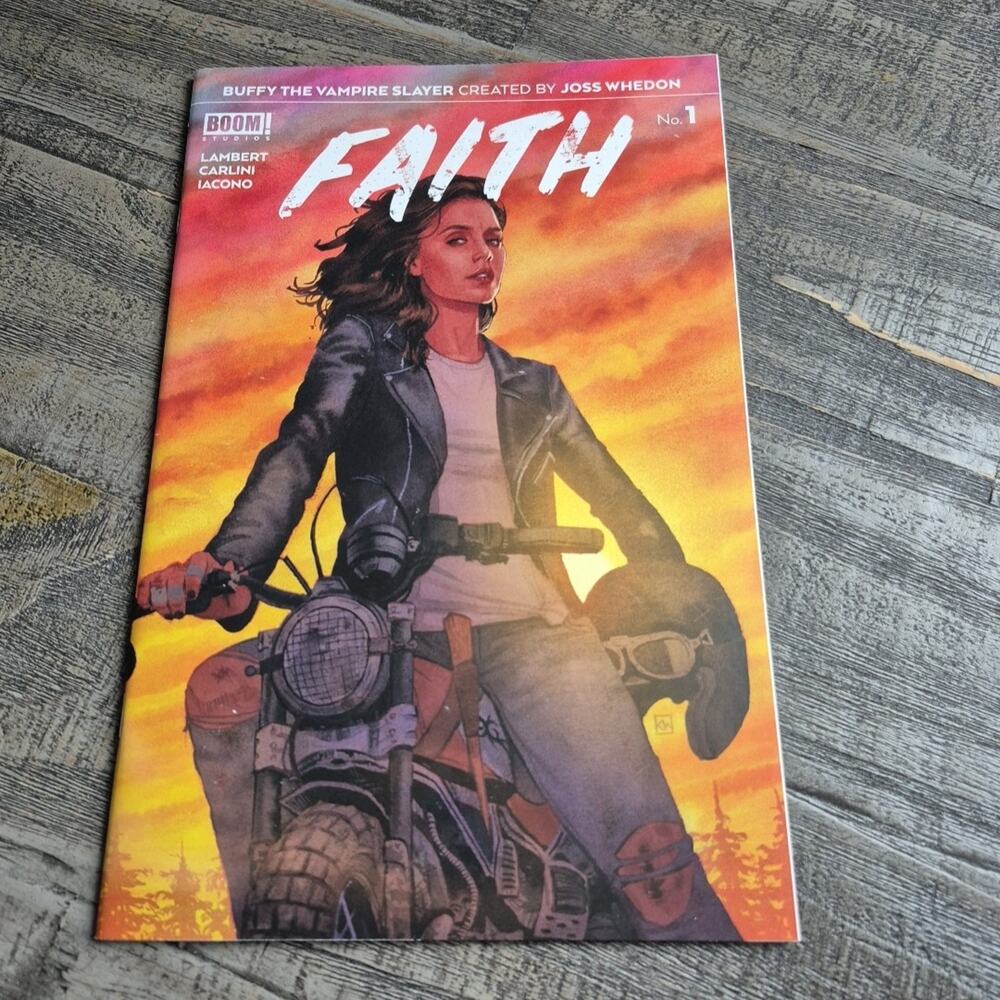 Buffy The Vampire Slayer Comic Faith #1 Boom! Studios Whedon Lambert Carlini